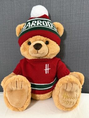 Harrods 2023 limited Edition Collectible Soft Plush Bear